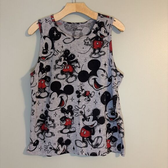 Women’s 2XL Disney Mickey Mouse tank Top Shirt Sleeveless - Picture 1 of 7